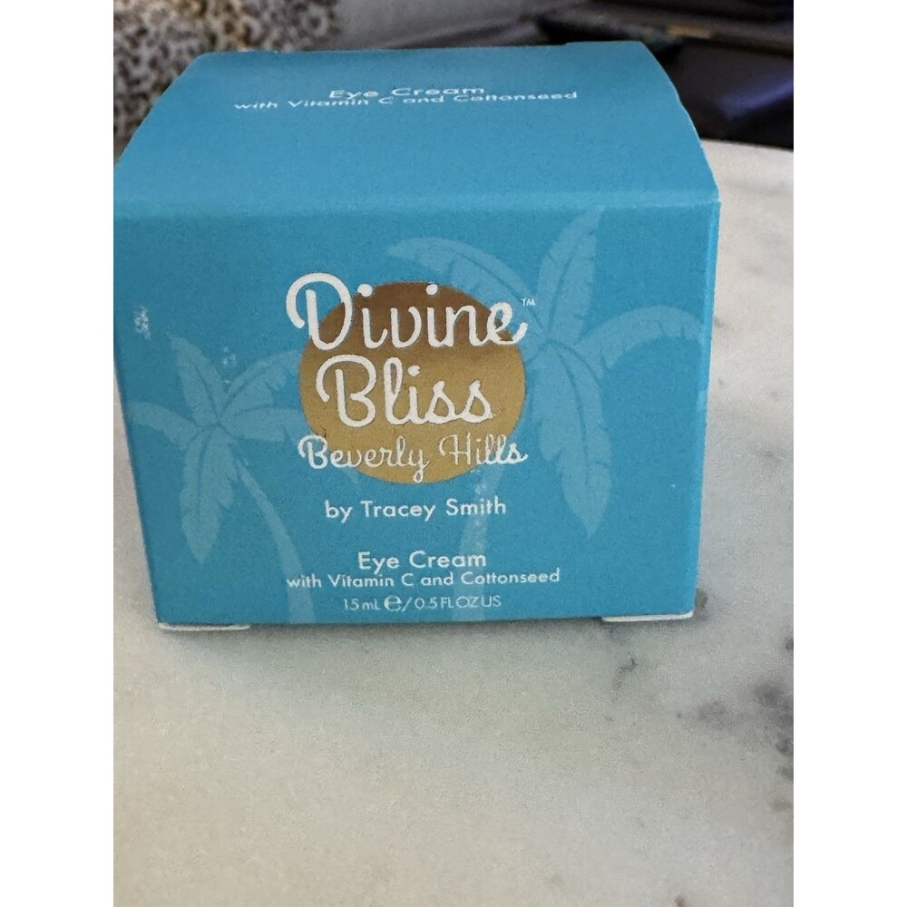 DIVINE BLISS Beverly Hills Eye Cream -Vitamin C & Cottonseed by Tracy Smith